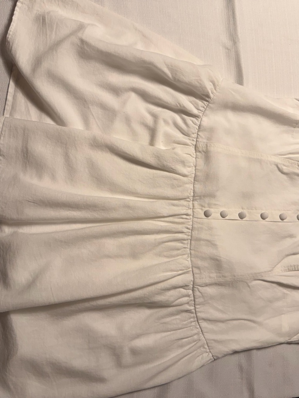 wild fable White Sleeveless Button-Front Mini Dress - Picture 2 of 12